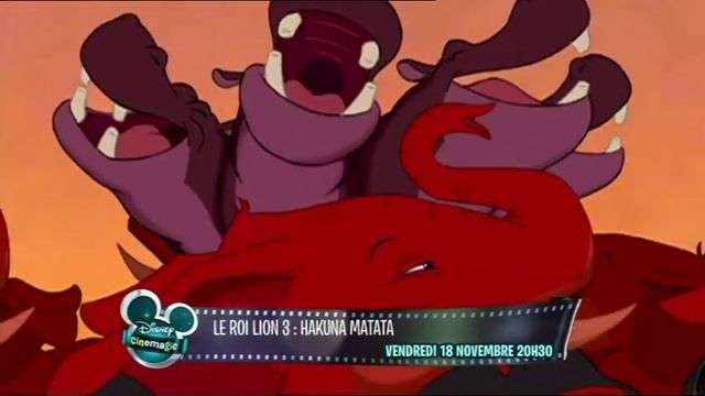 Disney Cinemagic France - LE ROI LION 3: HAKUNA MATATA (THE LION KING 3) - Promo смотреть онлайн