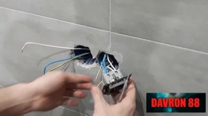 КАК ПОДКЛЮЧИТЬ  двойную розетку