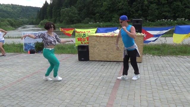 MK Bachata Footwork Battle - Alex & Valeri Orischenko - Agua Blanca Salsa Festival смотреть онлайн