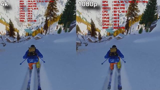 GTX 1070 | i7 6700k Steep BETA | 4k VS 1080P смотреть онлайн