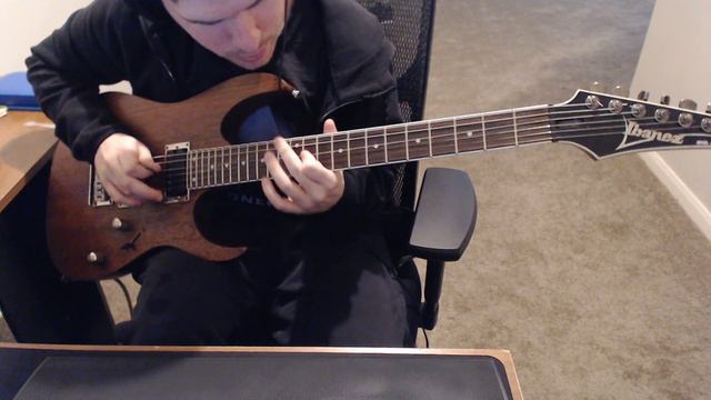 Playing The Ibanez RG321 MH смотреть онлайн