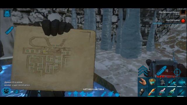 ARK Mobile, прохождение данжа The Offering Chambers смотреть онлайн