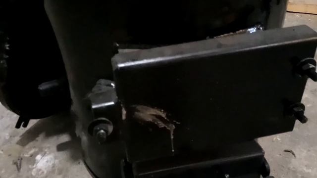 Пиролизный котел на отработке. Недорого! Видеообзор котла. смотреть онлайн