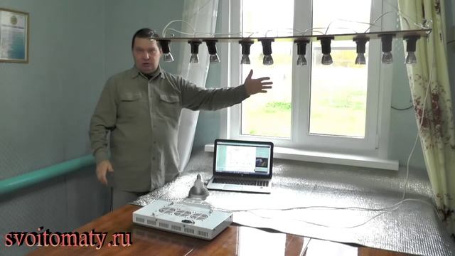 Светодиодные лампы для дополнительного освещения рассады смотреть онлайн