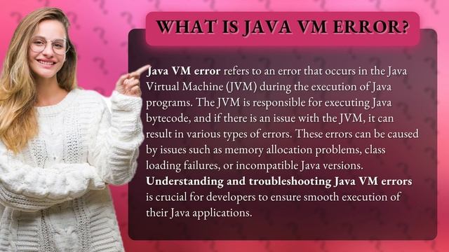 What is Java VM error? смотреть онлайн