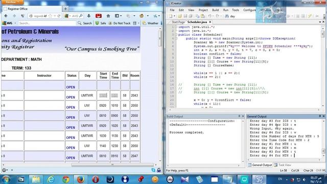 How to run KFUPM Scheduler смотреть онлайн