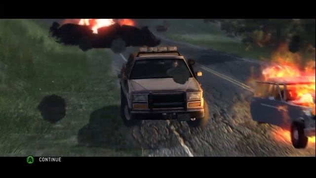 Stuntman: Ignition Walkthrough 100%: Aftershock, Scene 5 - First Tremor
