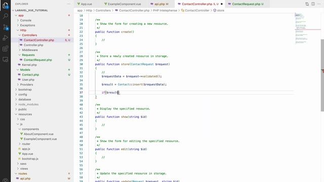 Form Submit In Laravel | Laravel + Vue Tutorial @knowledgethrusters смотреть онлайн