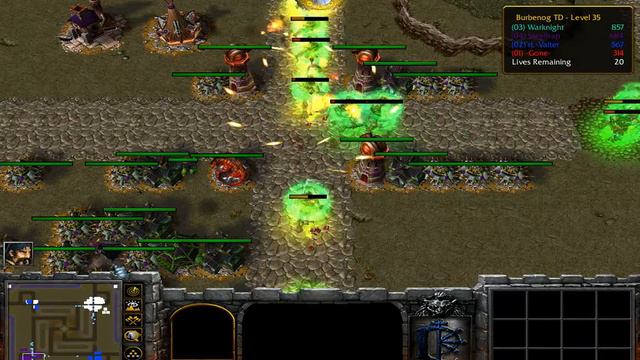 Warcraft 3 Burbenog TD Arhas Governor Human Builder Normal Difficulty Shared Income On Part 2 смотреть онлайн