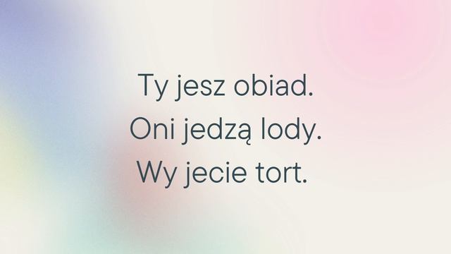 Basic Polish #14 5 most popular verbs in Polish смотреть онлайн