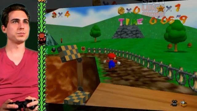 Super Mario 64 - #1 - Landon Austin смотреть онлайн
