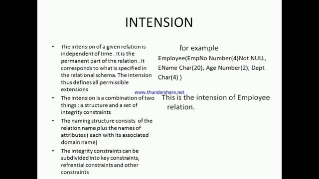 Intension & Extension | SQL| DBMS смотреть онлайн