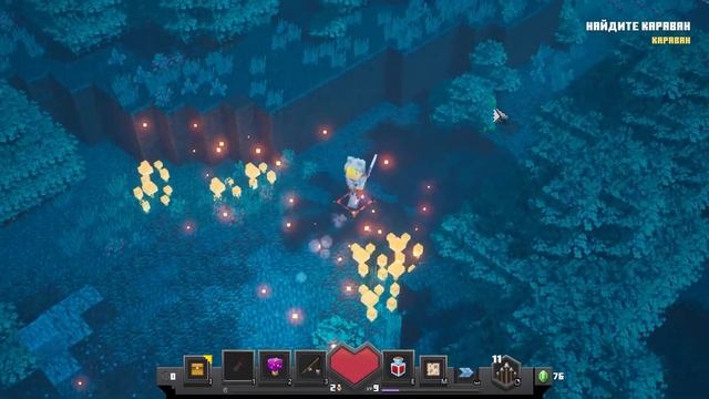 Прохождение minecraft dungeons #1 Леса криперов/ Walkthrough Minecraft dungeons #1 Creeper Forest. смотреть онлайн