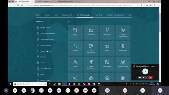 ORACLE FUSION GLOBAL HR- CLASS 2 смотреть онлайн