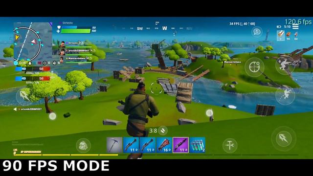 Oneplus 8 Pro Fortnite Gameplay Test With Max Graphics And 90 FPS Mode смотреть онлайн