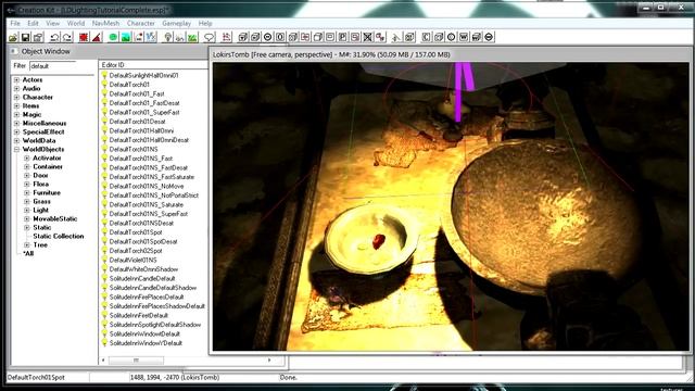Creation Kit Tutorial №12 - Освещение и FX-эффекты