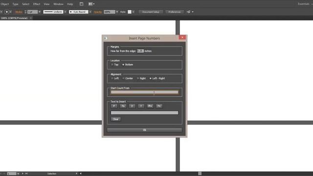 Auto Page Numbering on Adobe Illustrator CS6 смотреть онлайн