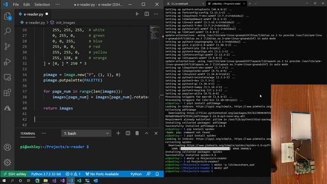 Raspberry Pi 4 e-Reader смотреть онлайн