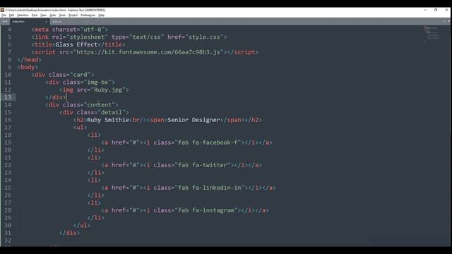 Real Glass Effect Card With HTML and CSS | Frosted Glass Effect |For Beginners смотреть онлайн
