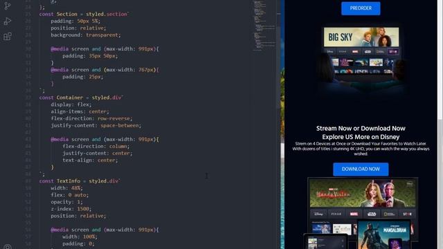 Disney Plus Clone using React JS | Redux | Firebase | Part (1 of 3) | #jsstack смотреть онлайн