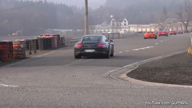 Ускорения суперкаров: Nissan GT-R, 458 Speciale, GT3 RS 4.0.