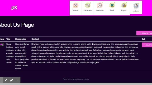 dexopos resto web apps aplikasi restoran cafe rumah makan plus website online order dan APK android смотреть онлайн