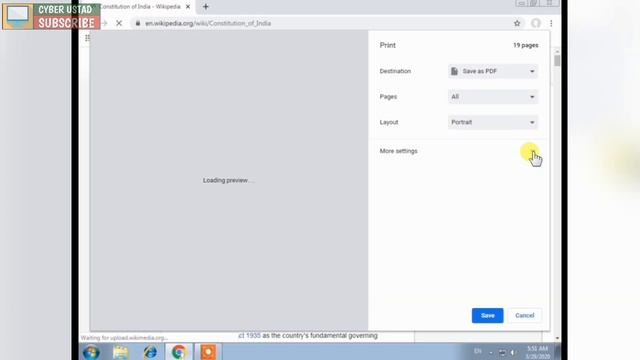 Chrome Webpage to PDF - How to save any Google Chrome Webpage as PDF | In Computer| In Hindi смотреть онлайн