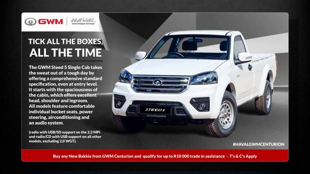 Welcome to GWM Centurion || New Bakkies || Steed 5 смотреть онлайн