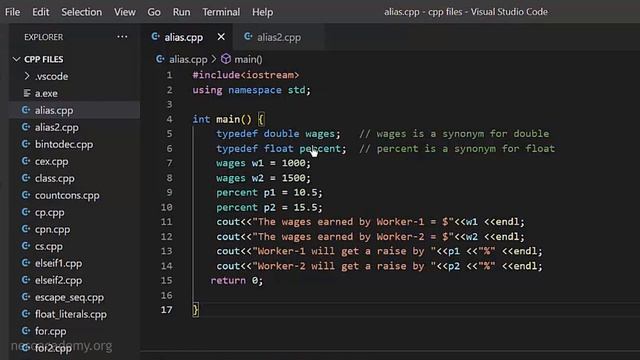 Type Aliases in C++ смотреть онлайн