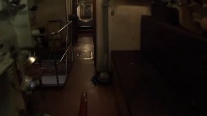 Внутри подводной лодки.
