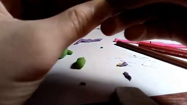 Лепим спайка из пластилина .Из бравл старс. смотреть онлайн