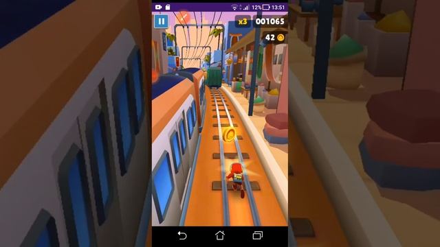 Играю в subway surfers и баги игры в конце.(part 1 ) смотреть онлайн