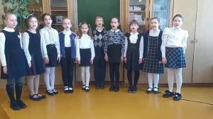 Песня 8 марта 3 класс хор