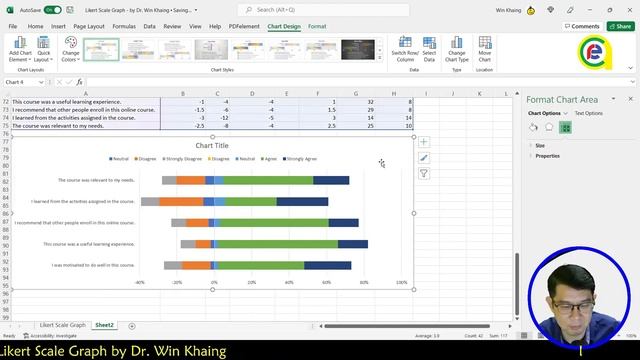 Likert Scale Graph with Excel | Data Analysis Myanmar смотреть онлайн