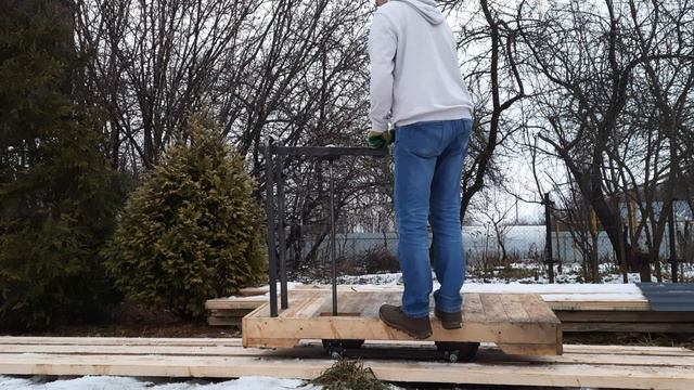 Собрал дрезину за три вечера. Отдельная Веськовская Железная дорога. 25 ноября. Начало. смотреть онлайн