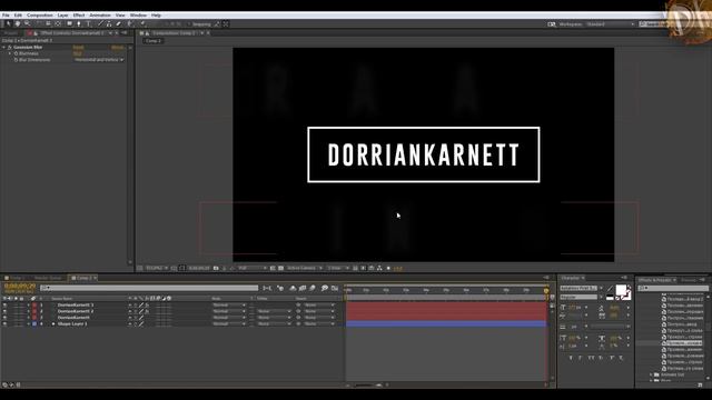 КАК СДЕЛАТЬ 2D ИНТРО С КРАСИВОЙ АНИМАЦИЕЙ В ADOBE AFTER EFFECTS?! | Туториал смотреть онлайн