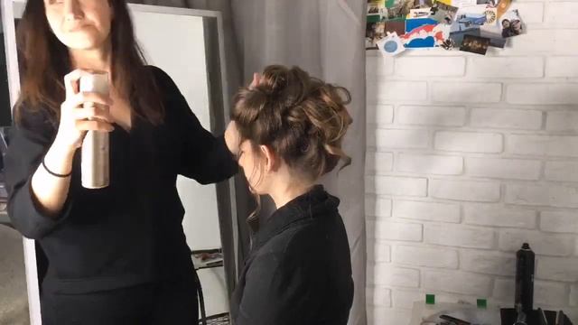 Видео #5 Причёска для Ксю. Репетиция. Готовимся к балу смотреть онлайн