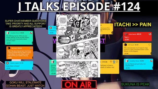 ITACHI VS PAIN, STATE OF ANIME COMMUNITY, GOKU VS GOJO, + MORE | J TALKS EP#124 (FT. @Swagkage ) смотреть онлайн