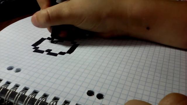 Рисуем по клеточкам...бантик! смотреть онлайн