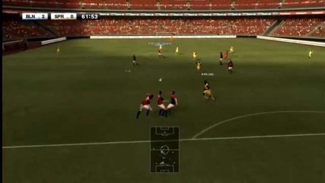 Прохождение PES 2012 #2 Часть 2. смотреть онлайн
