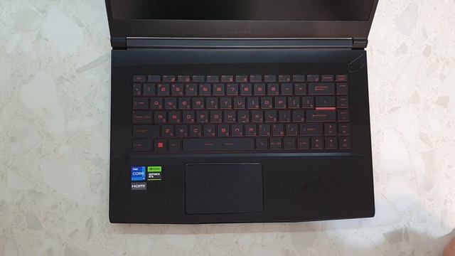 Ноутбук MSI GF63 Thin 12VE-466RU i7 12650H, 16Gb, SSD512Gb, RTX4050 6Gb распаковка и краткий обзор смотреть онлайн