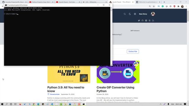 Create URL Shortner| Python project | Easy Tutorial смотреть онлайн