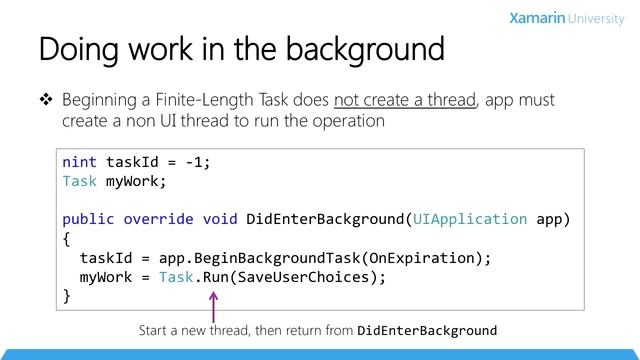 IOS210 - Introduction to Backgrounding: Running Finite-Length Tasks смотреть онлайн