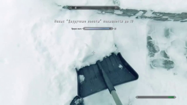 Skyrim в реальной жизни - Снегочист смотреть онлайн