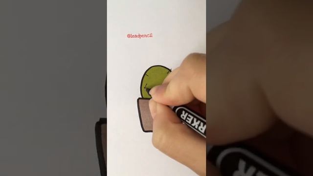 Как нарисовать кактус ?? смотреть онлайн