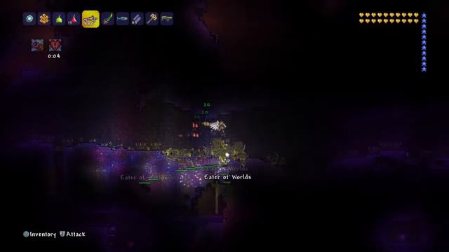 Terraria | Defeating The Eater of Worlds!!! смотреть онлайн