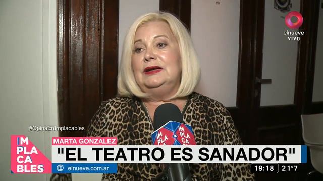 Marta González: Estoy Muy Feliz De Regresar Al Teatro