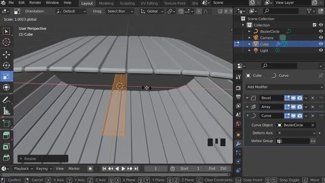Easy tutorial for beginners. Make a conveyor belt using only Blender modifiers. Blender 2.9x смотреть онлайн
