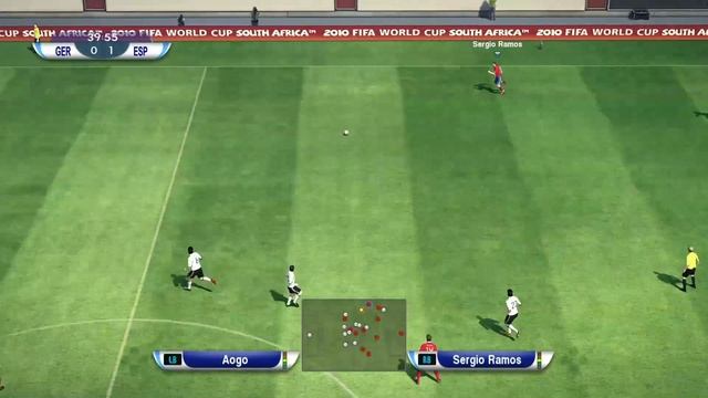 GERMANY - SPAIN / WORLD CUP/ 2010/ Pro Evolution Soccer 2010 смотреть онлайн