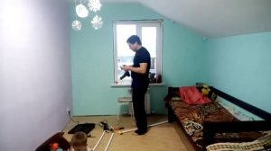 Гардина для штор на мансарде из полипропиленовых труб своими руками!